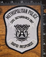 Metropolitan Police Washington DC Civil Disturbance Unit Rapid Response Patch