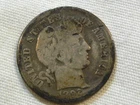 1892 O barber liberty dime ten cent silver us coin