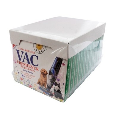 Original The Vac Disc Extra Strength Erfrischer für Staubsauger 12 x 6er Pack