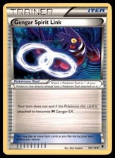 Pokemon TCG - Gengar Spirit Link XY - Phantom Forces #95/119 - Moderately played