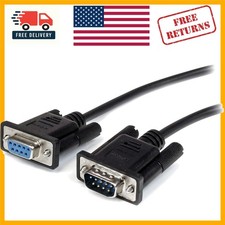 High-Performance DB9 RS232 Serial Extension Cable   1m Male-Female Connection