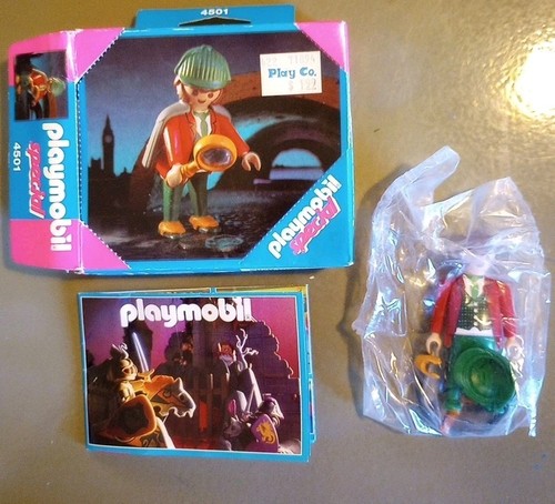 Playmobil Special Sherlock Holmes 4501 1993 Vintage Spielzeug .Open Box Sealed Bag - Bild 3 von 3