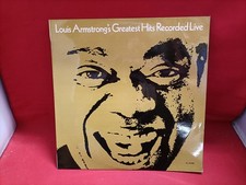 33 Giri - Vinile - Louis Armstrong - Greatest Hits Recorded Live