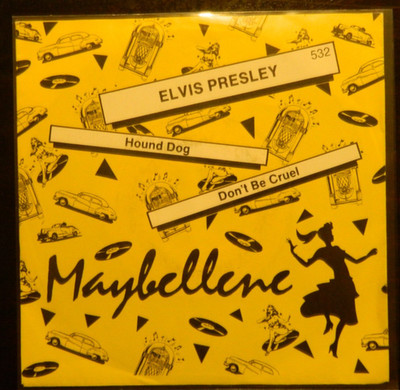 Elvis Presley  7''     Hound Dog - Don`t Be Cruel   Maybellene   EX