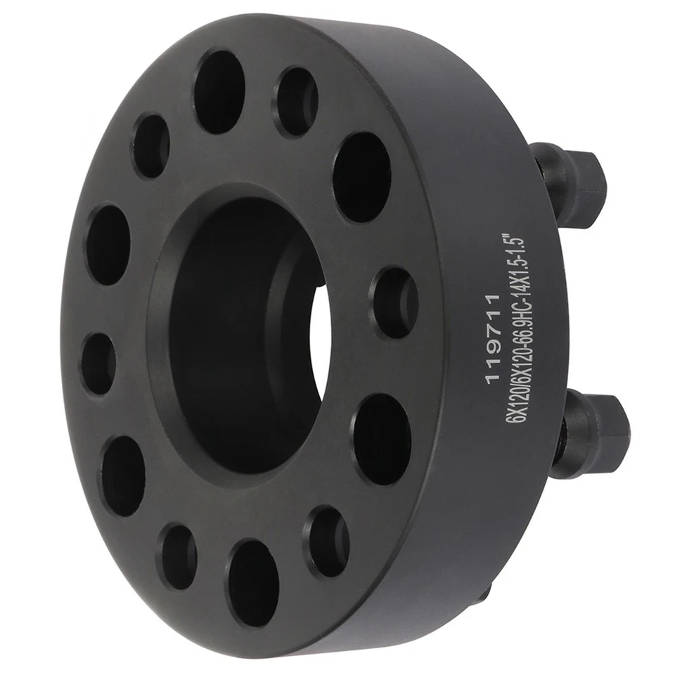 Espaciadores de rueda centrados en el cubo de 1,5" 6x120 de 2 piezas para Chevy Colorado GMC Canyon 2015-2022 Foto 3 de 4