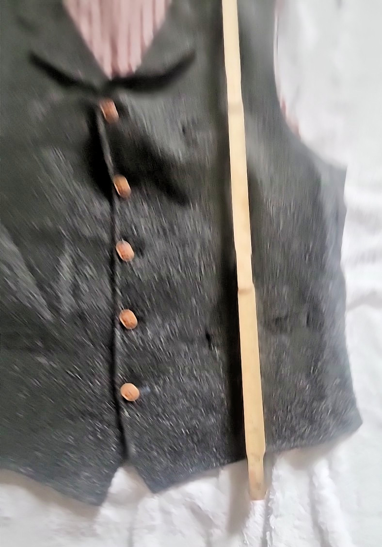 Gibson London Vintage Grey Mens Waistcoat - Chest 42 " Excellent Condition image 8