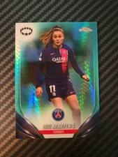 Lieke Martens Paris Saint-Germain #81 2023-24 Topps Chrome UEFA WCL Aqua Prism