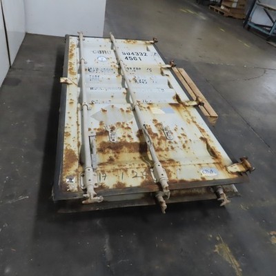Standard Size Cargo Shipping Storage Container Swinging Double Doors 46''x103''