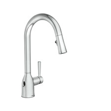 Moen 87233EWC Adler Motion Sense Wave Sensor High Arc Pull Out Kitchen Faucet