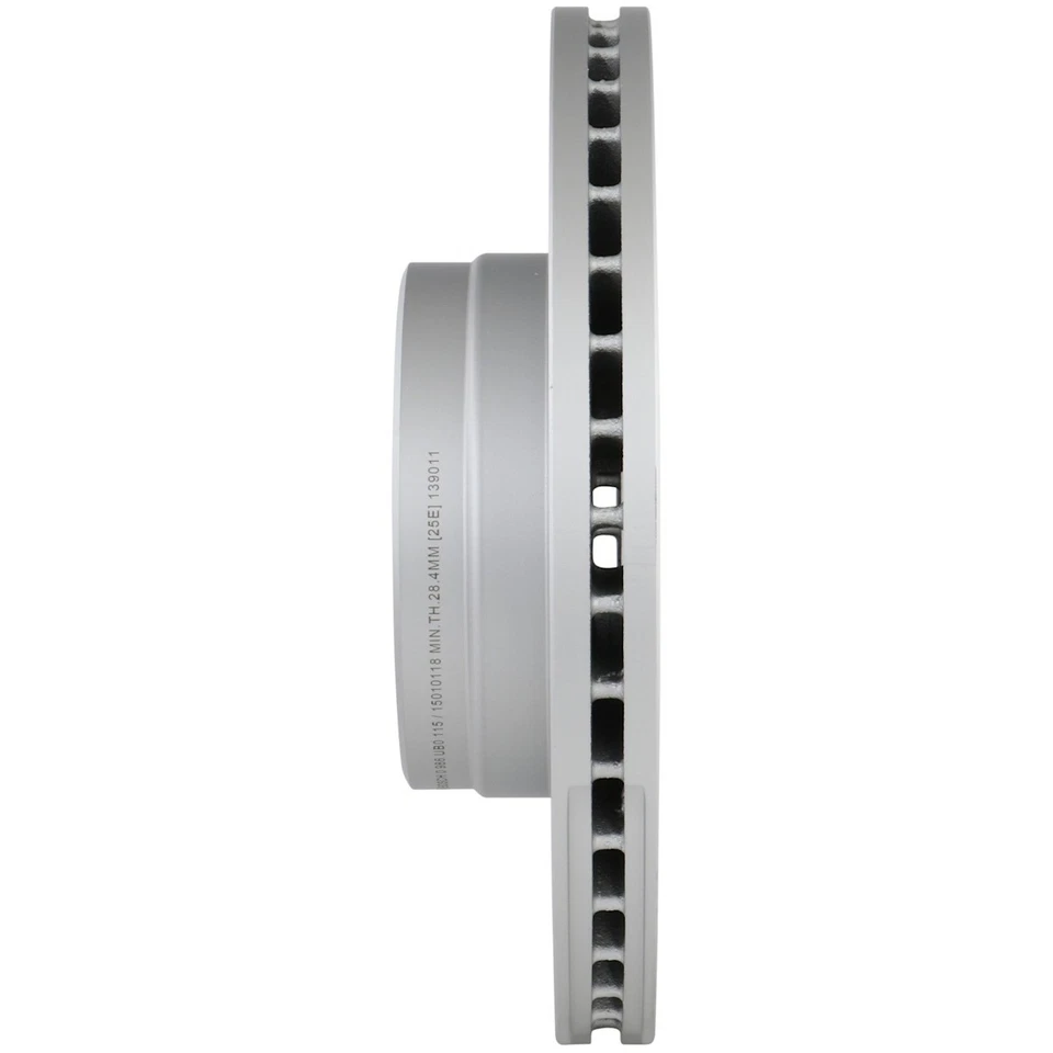 15010118 Disco de freno delantero lado conductor o pasajero Bosch para 528 530 derecha izquierda Foto 2 de 4