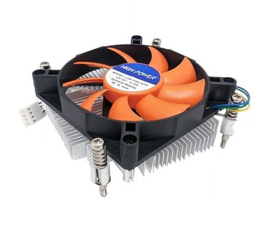1U Low-Profile Fan Intel LGA 1150/1151/1155/1156 LGA-1200 i5 i7 80mm CPU CooIing