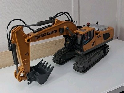 Excavator Toy for Boys 11-Channel Metal Construction Truck without REMOTE Contro
