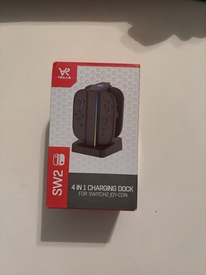 4-in-1 charging dock for Nintendo Switch 2 Joy-Con controllers