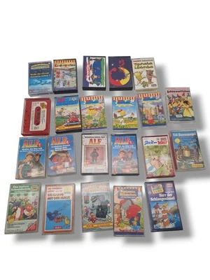 ⚡Bibi Blocksberg Benjamin Blümchen Alf Pumuckl TKKG Sammlung 25x Kassette ⚡ - Bild 1 von 4