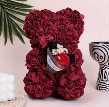 Rosenbär❤️🌹mit Handstrauß Valentinstag Muttertag Hochzeit Geburtstag Geschenk❤️