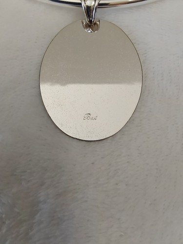 Bestes silberfarbenes Halsband mit "Das Vaterunser" & Kreuzanhänger - Bild 5 von 7