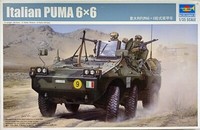 Trumpeter 05526 Italian Puma 6X6 1:35 Neu Bauteile Versiegelt In Original Box