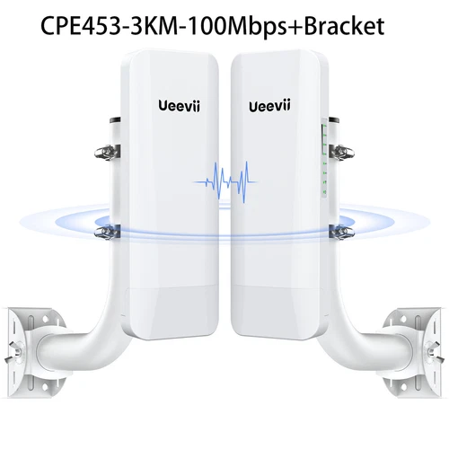 5.8G Gigabit Wireless WLAN Bridge Ethernet Outdoor Point to Point WIFI Bridge