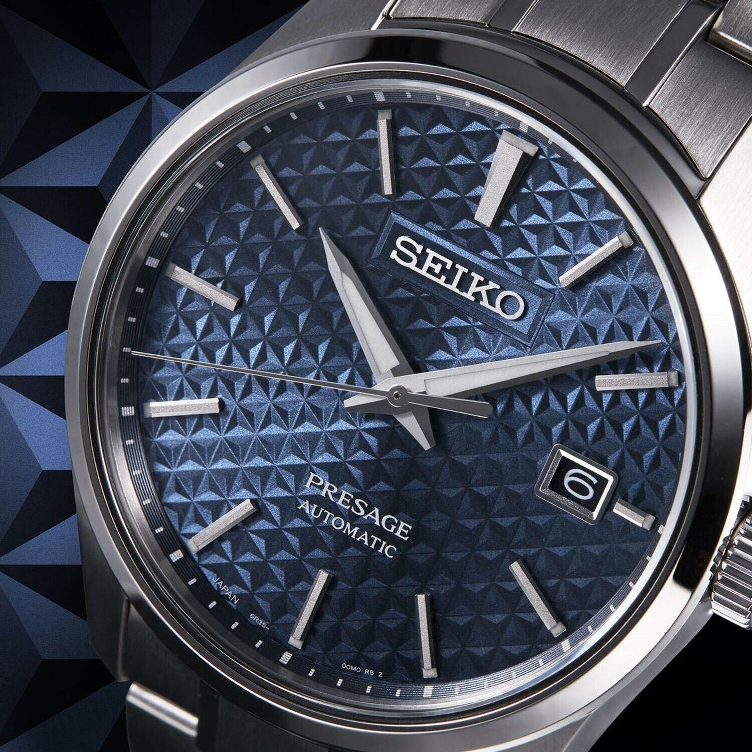 SEIKO PRESAGE SARX077 Prestige Line Metal Band Navy Sharp Edged Series New  | eBay