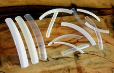 20 100 Extra Long Square Shape End Curved Vamp False Nails Tips Fake Acrylic XXL