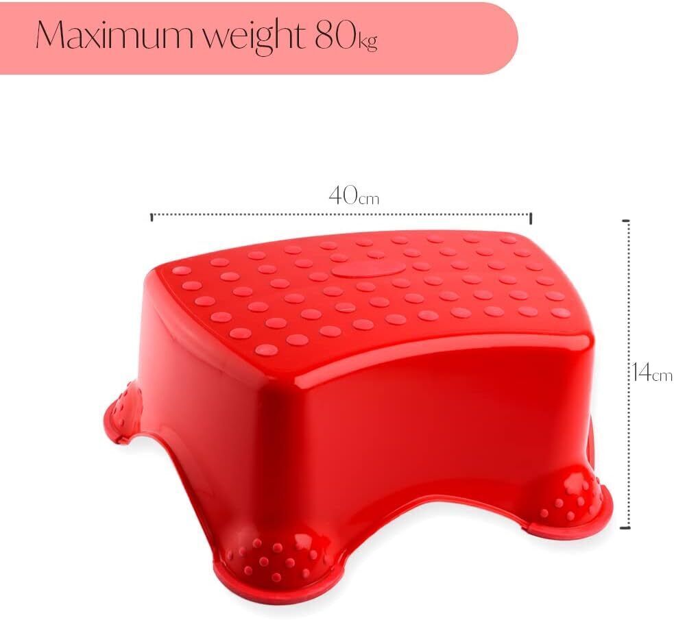 Toilet Training Kids Non Slip Up Step Stool + Toilet Training Seat