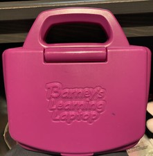 Barney  s Learning Laptop Tiger Barney the Dinosaur 1999 TESTED