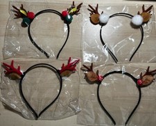 4-Christmas Headbands Headband Hairband Hair Hoop Hair Accessories for Xmas