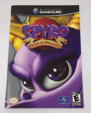 Spyro Enter The Dragonfly Nintendo Gamecube French Canadian Variant Manual Only