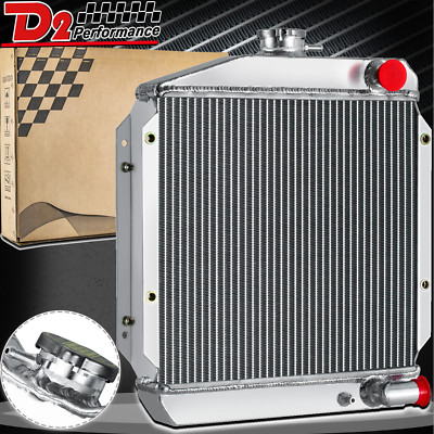 3 Row Full Aluminum Radiator For Yanmar 3TNE74 Diesel Tractor 119621-44500