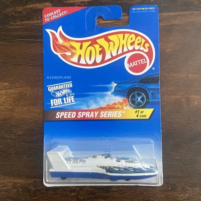 Vintage Hot Wheels Hydro Plane 1996 Speed Spray Series Collector #549 H4