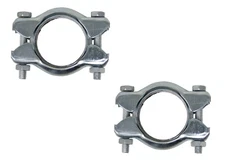 TAIL PIPE CLAMPS X2 VW BUG BUGGY GHIA THING BUS 111-298-051  EMPI 00-3394-B