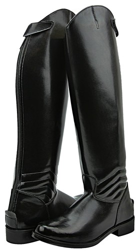 Bottes D'équitation Marlborough En Cuir Noir Fabriquées En Angleterre, Pointure 10.5 US (44 EU) - Occasion Pour Homme