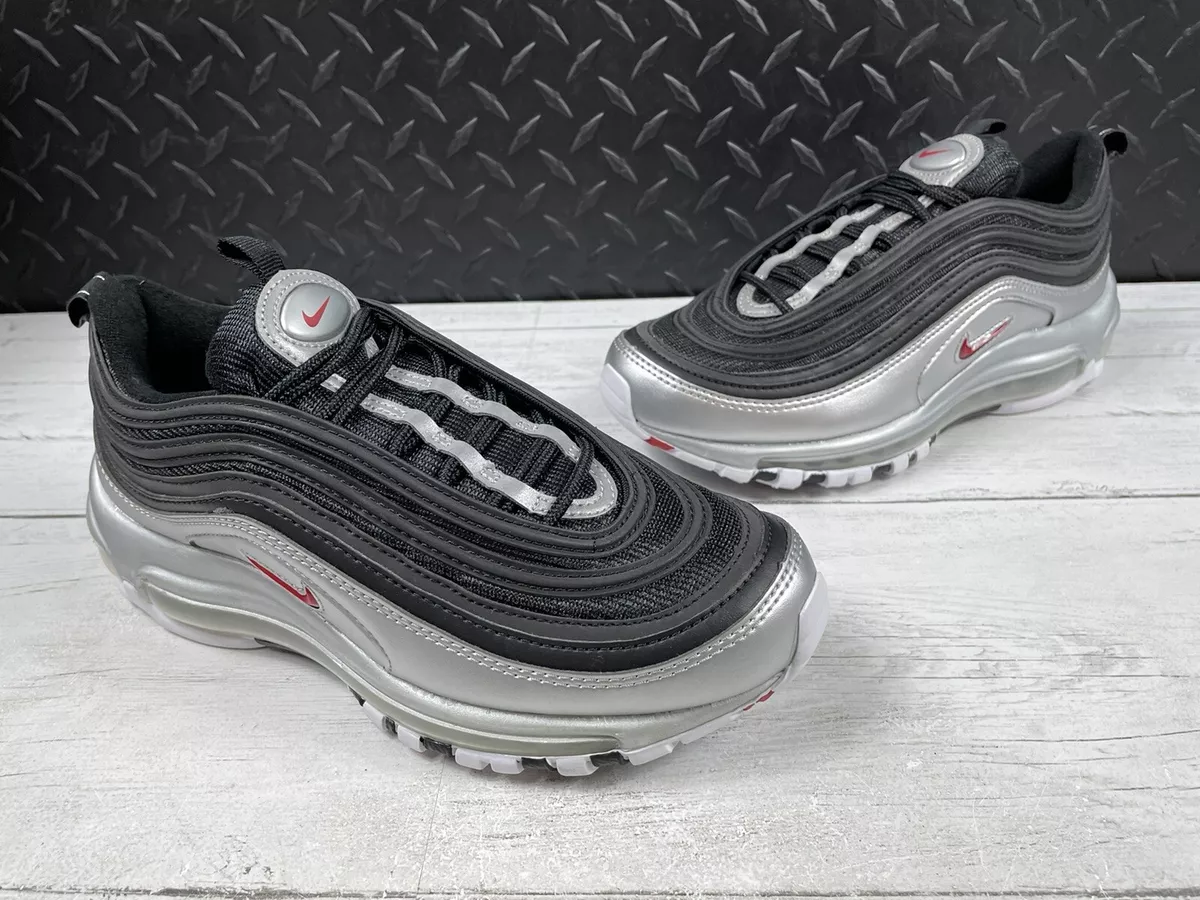 Nike air max 97 qs discount black varsity red silver