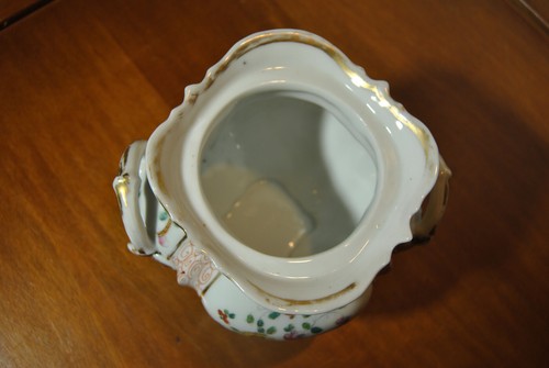 Grande Azucarero Antiguo 19 Siglo XIX en Porcelana Bayeux O Paris Decoración Ave - Imagen 20 de 24