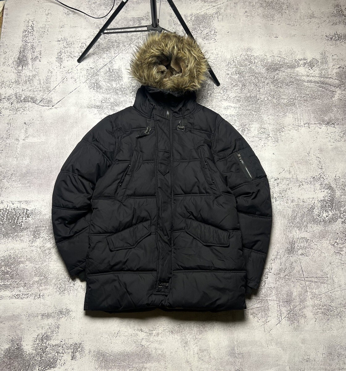 美品 WILD THINGS COLD WEATHER PARKA schott WILD THINGS>COLD WEATHER PARKA SCHOTT FLEECE L