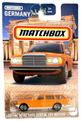 Matchbox '80 Mercedes Benz W123 T Wagon Germany 16/24 Modellauto 1:64 Spielzeug