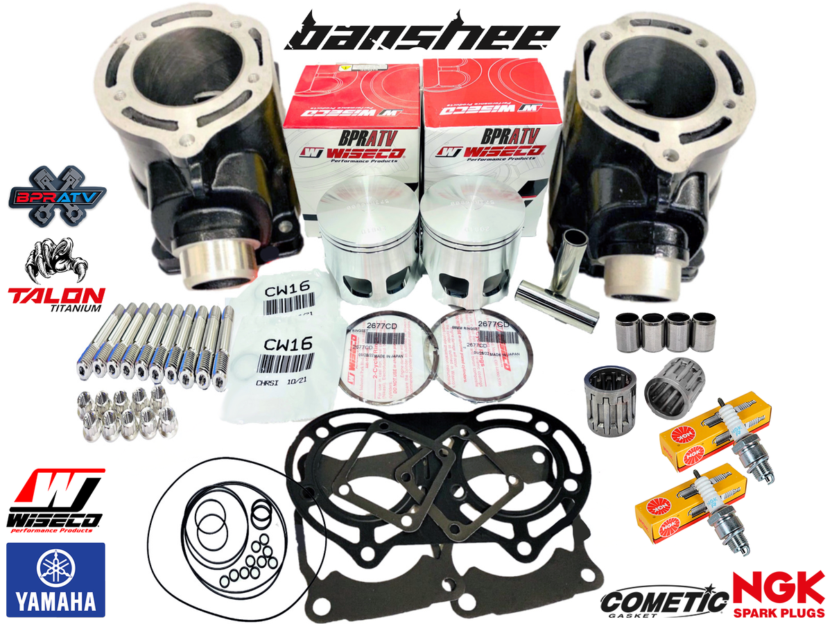 Best Yamaha Banshee Rebuild Top End Tuned Cylinders Wiseco Best Yamaha Banshee Rebuild Top End Tuned Cylinders Wiseco