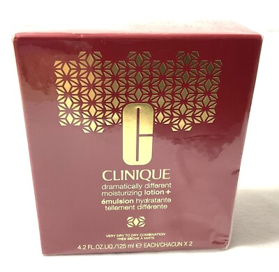 CLINQUE Dramatically Different Moisturizing Lotion+Emulsion Hydratante NEW 4.2X2