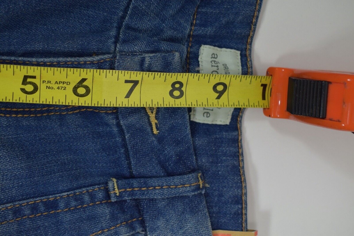 Jean Aéropostale Hailey évasé 7/8 - Régular Fit Avec Clous Et Poche Design