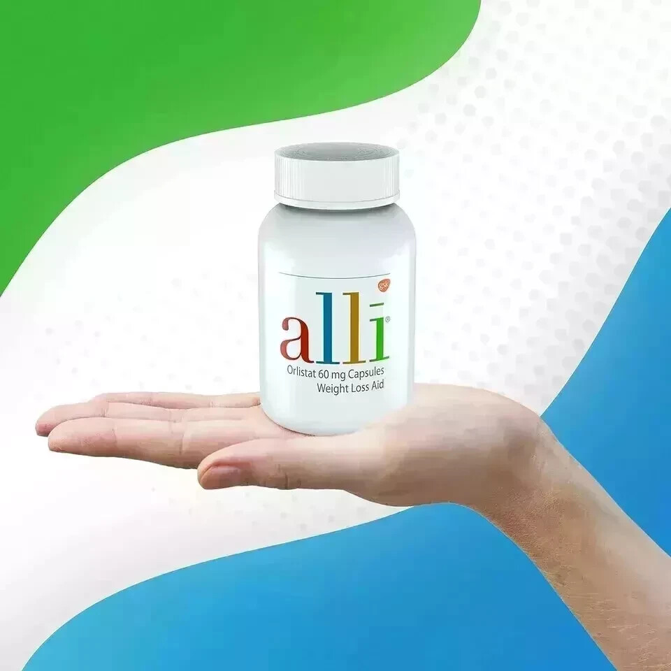 alli Diet Weight Loss Supplement Pills, Orlistat 60Mg Capsules, 170