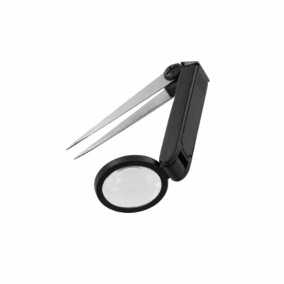 Modelcraft PTW1124 Pinzette Mit Lupe E Licht A LED Modell