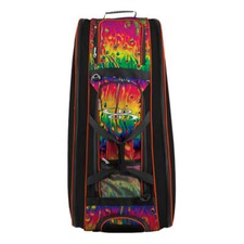 Boombah Beast 2.0 Rolling Wheeled Baseball/Softball Duffle Bat Bag - Lava Colors