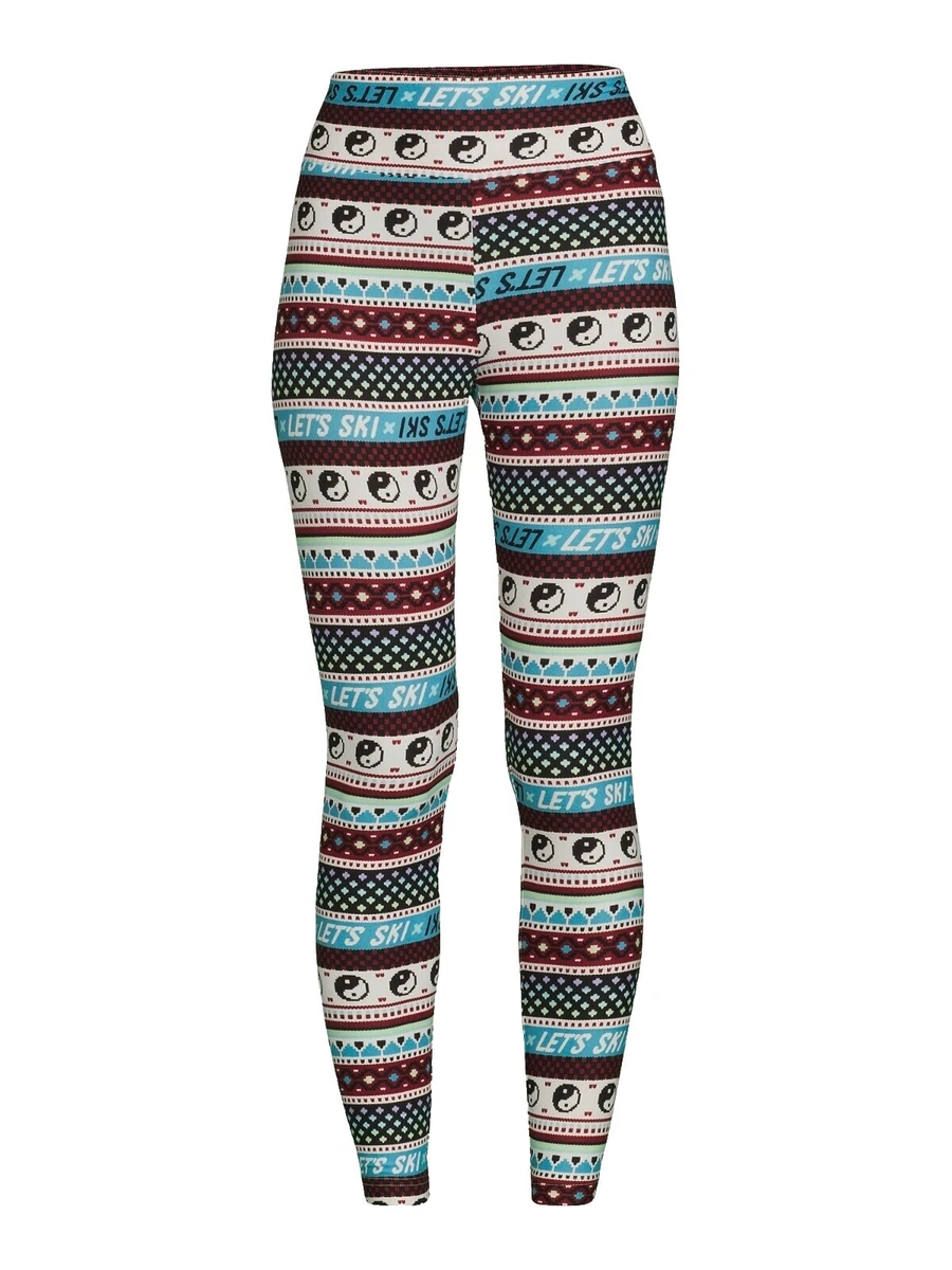 Loveternal Dames Leggings Kerstmis Grappig 3D Print Hoge Taille Strakke Panty Fitness Workout Hardlopen Rekbare Zachte Yoga Skinny Pants voor Casual Cosplay Feest S-XL, M