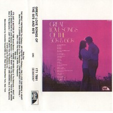 Various - Great Love Songs Of The 50's  60's Cass, Comp, Club, CRC 