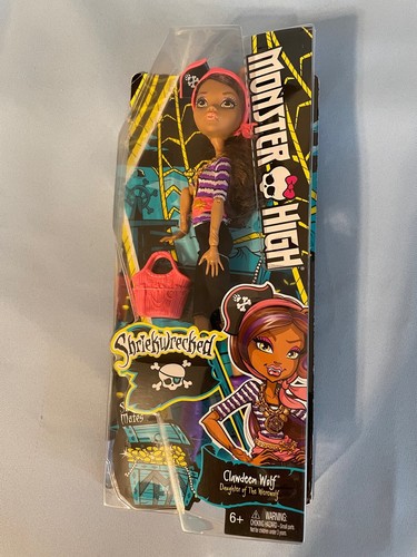 Monster High Doll Clawdeen Wolf – Shriekwrecked - New in Box, Never Opened