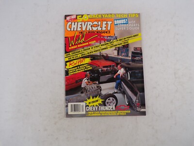 December 1989 Chevrolet High Performance Wild Street Machine Issue: Backyard Tec