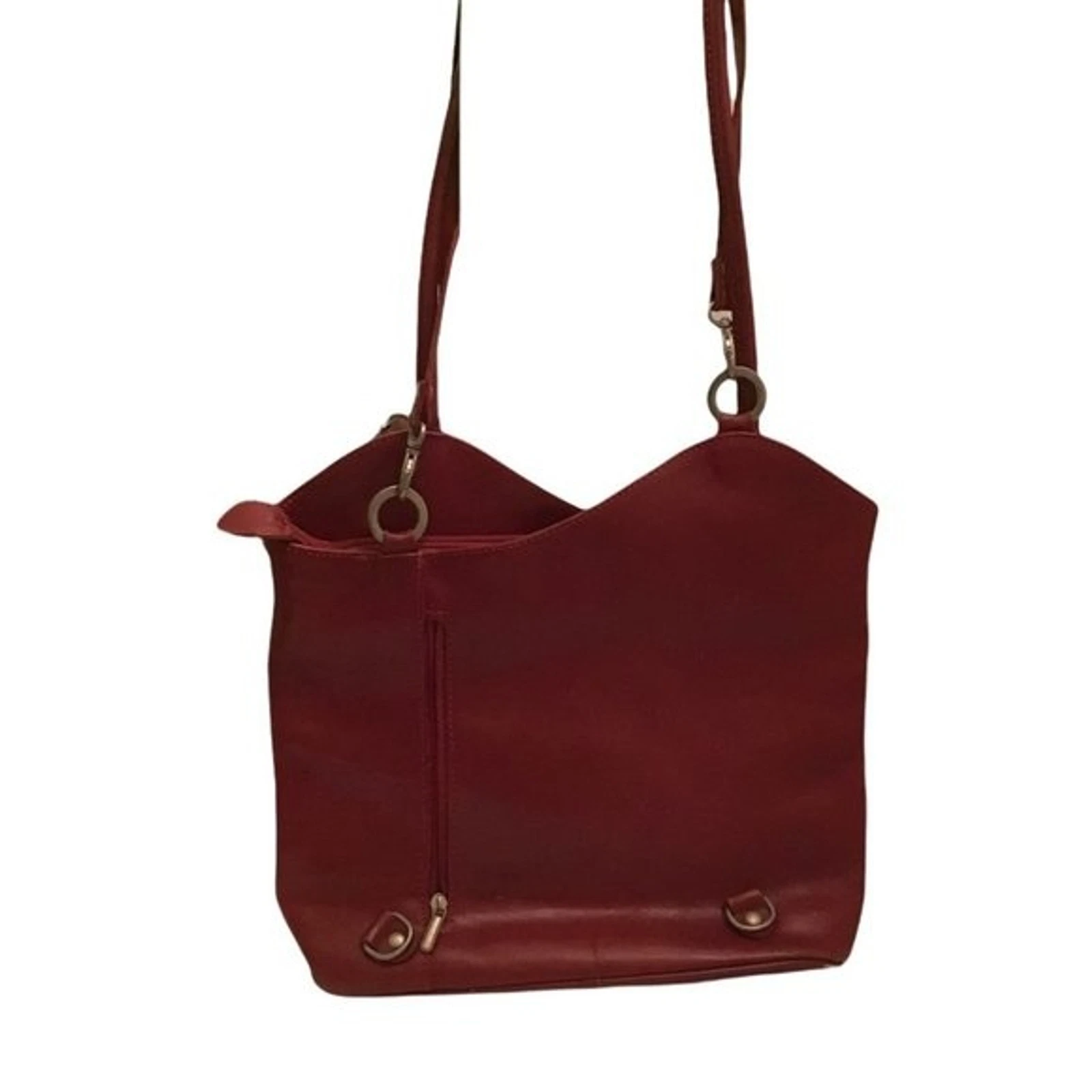 Vintage Ruby Red Valentino Handbag