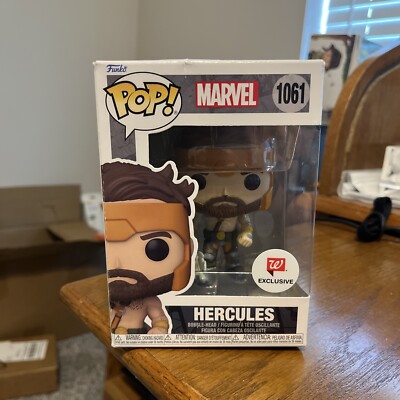 New Funko Pop Marvel #1061 Walgreen's Hercules bobble-head figure