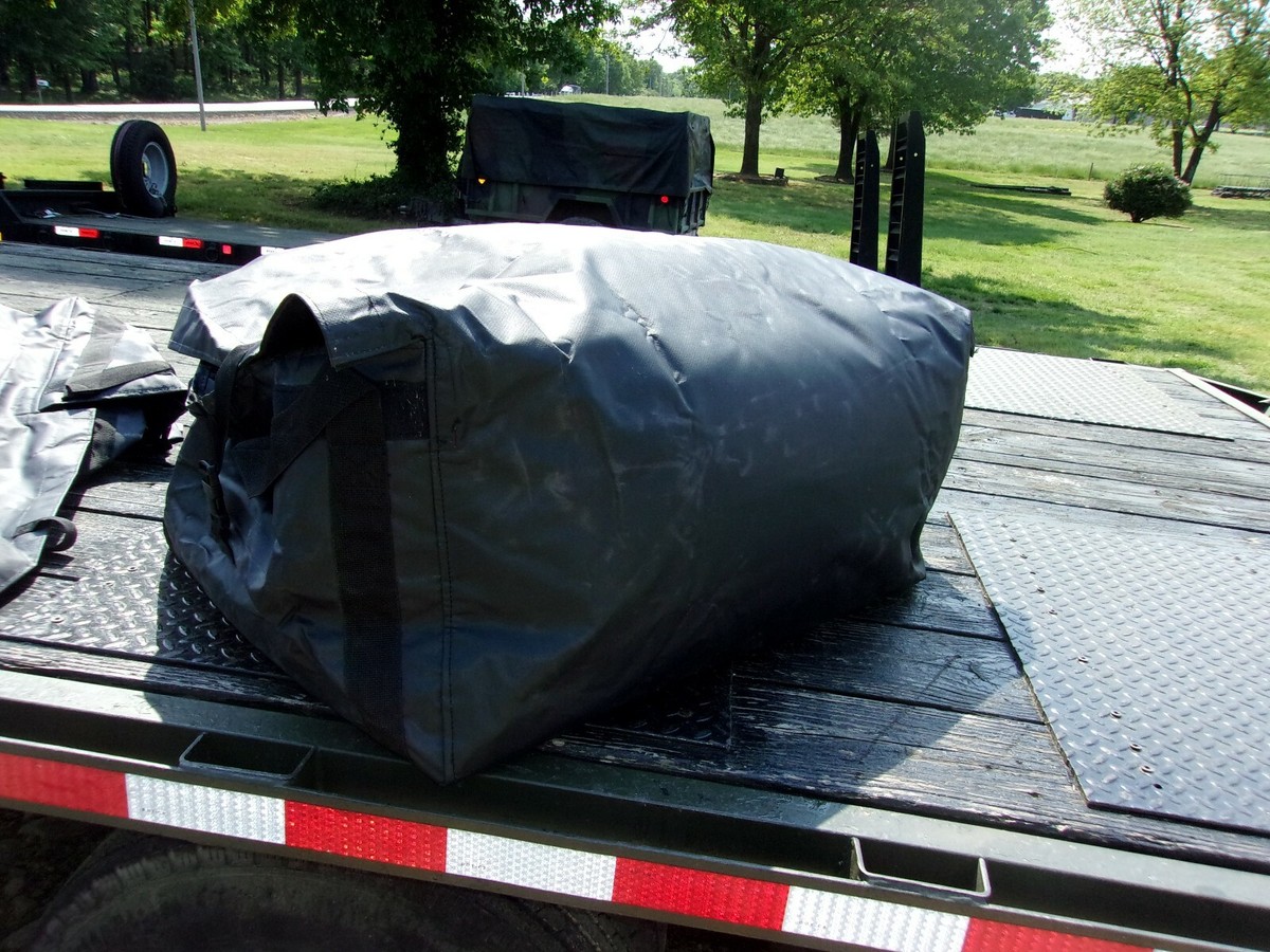 MILITARY SURPLUS COMMAND POST TENT EQUIPMENT STORAGE BAG