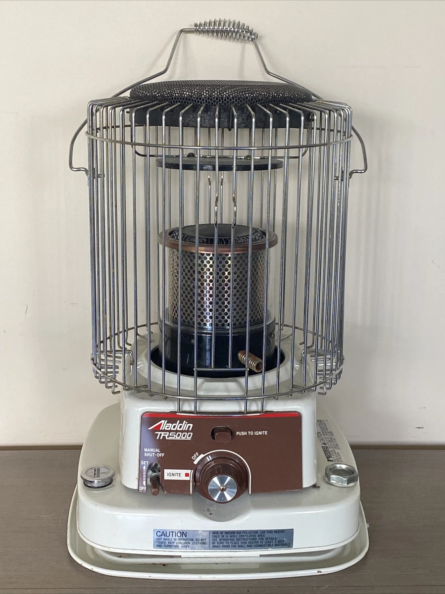 ALADDIN TR5000 Kerosene Heater Portable w Handle Works Great 24” Tall  Vintage | eBay